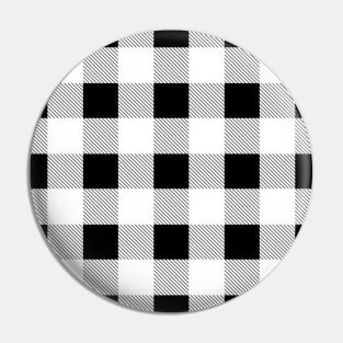 rustic country farmhouse black and white buffalo plaid Pin