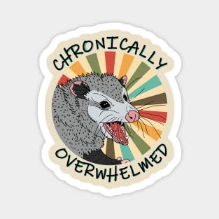 Chronically Overwhelmed Possum Magnet