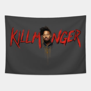 Killmonger in Red Tapestry