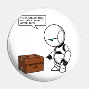 Pessimist Android Pin