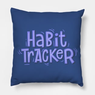 habit tracker 3 Pillow