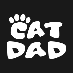 Cat Dad Logo T-Shirt