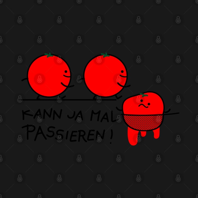 Funny passed tomatoes by spontania