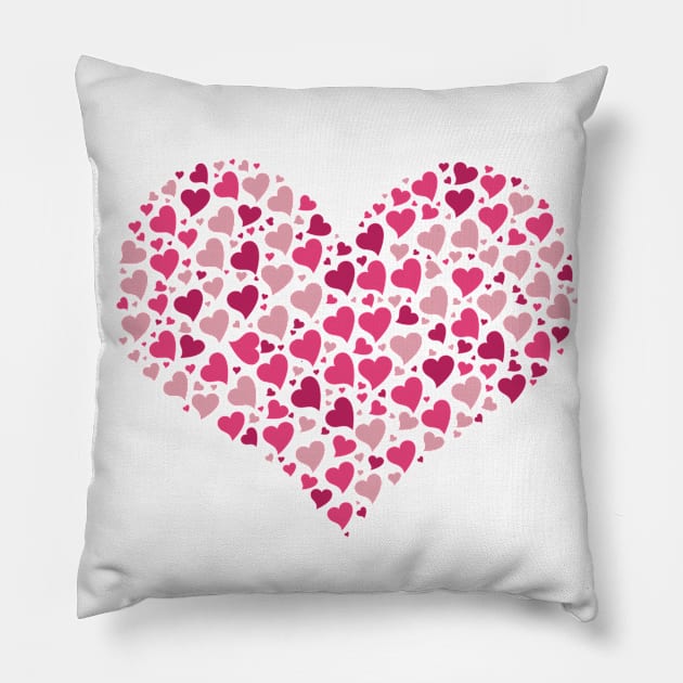 valentine day Pillow by Mdath