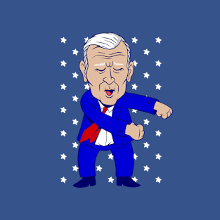 flossing dancing president joe biden funny T-Shirt