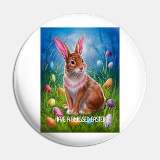 EASTER GREETINGS Pin