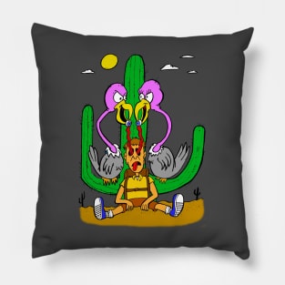 Love in the desert Pillow