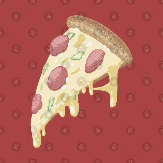 Pizza Slice by KBDraws92