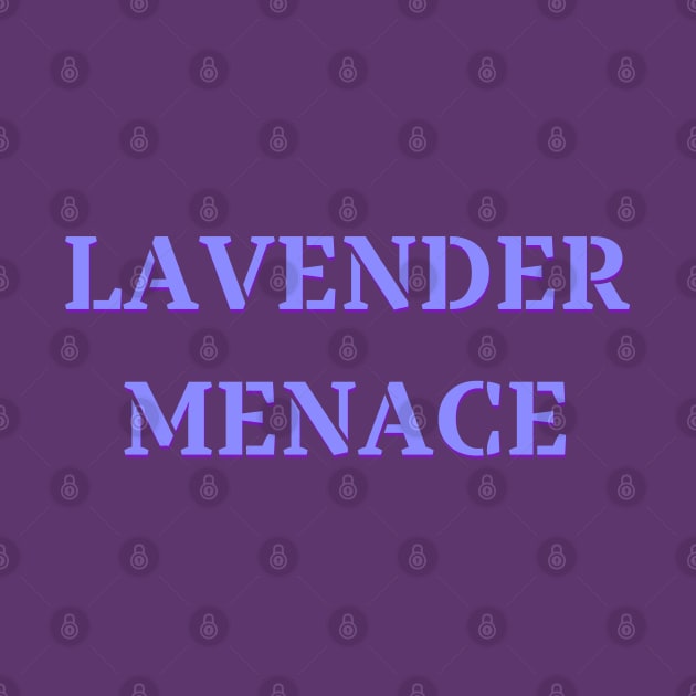 Lavender Menace Inspired by the 70s Lesbian Rights Movement by TJWDraws