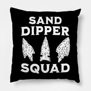 Sand Dipper Arrowhead Hunter Pillow