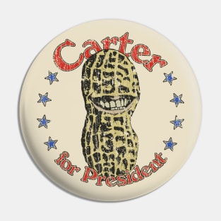 Carter For President Smiling Peanut 1976 Pin