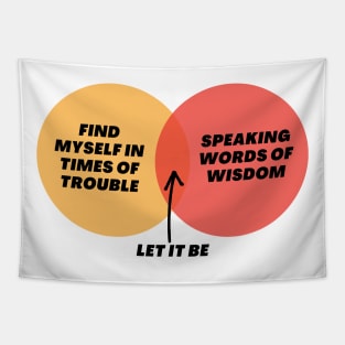 Venn Diagram: Songtext Let it be Tapestry