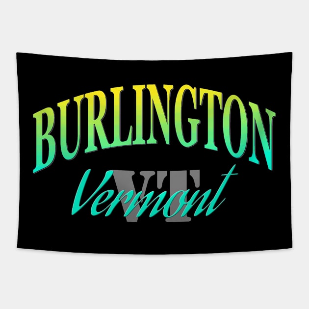 City Pride: Burlington, Vermont Tapestry by Naves