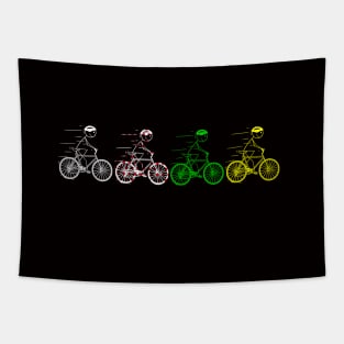 Divertido Ciclismo Etapa Tour de Francia Colores TDF Tapestry