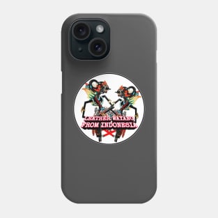 Leather Wayang From Indonesia Phone Case