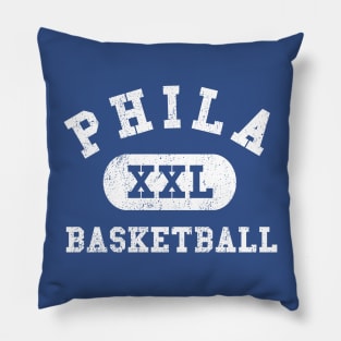 Philadelphia Basketball Pillow