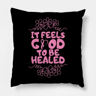 Breast cancer warrior design Pillow