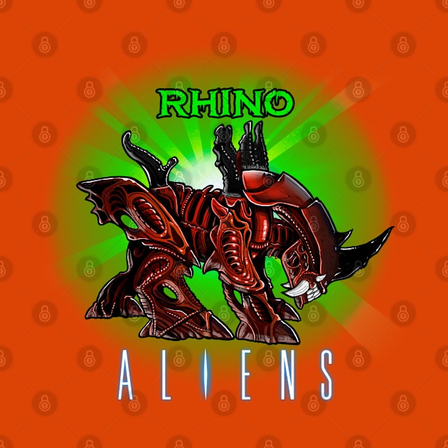 Rhino Alien by Ale_jediknigth