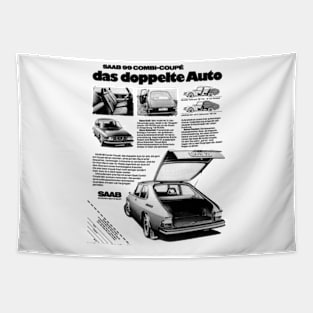 SAAB  99 COMBI - advert Tapestry