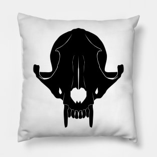 Fox Skull Pillow