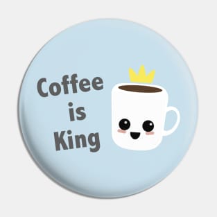 Coffee Addict T-Shirt Pin