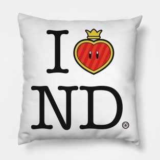 I Heart ND Pillow