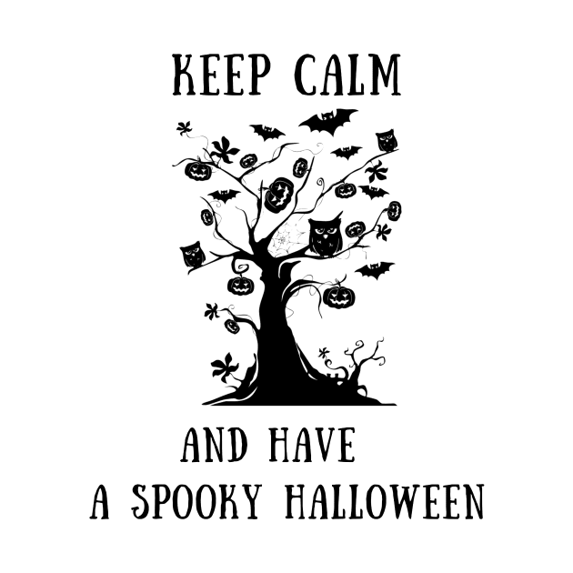 Keep calm and have a spooky halloween by IOANNISSKEVAS