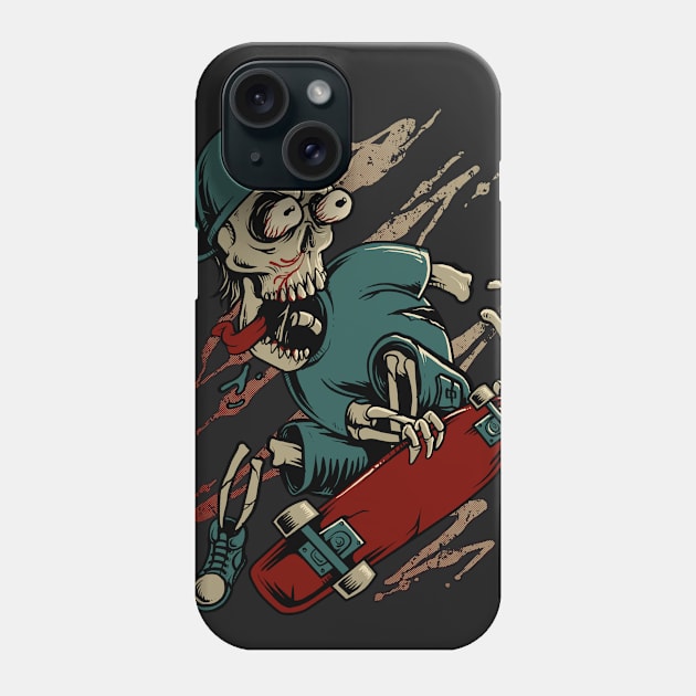 Deadboarder Phone Case by quilimo