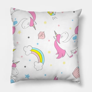 pattern  unicorn Pillow