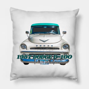 1957 Dodge D-100 Sweptside Pickup Truck Pillow