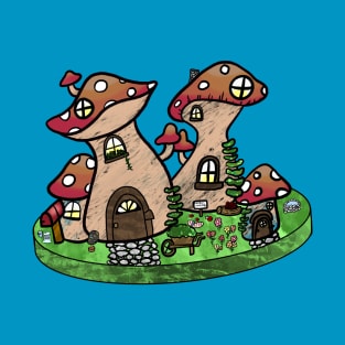 mushroom village T-Shirt