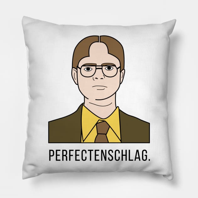 Perfectenschlag Pillow by Craftee Designs