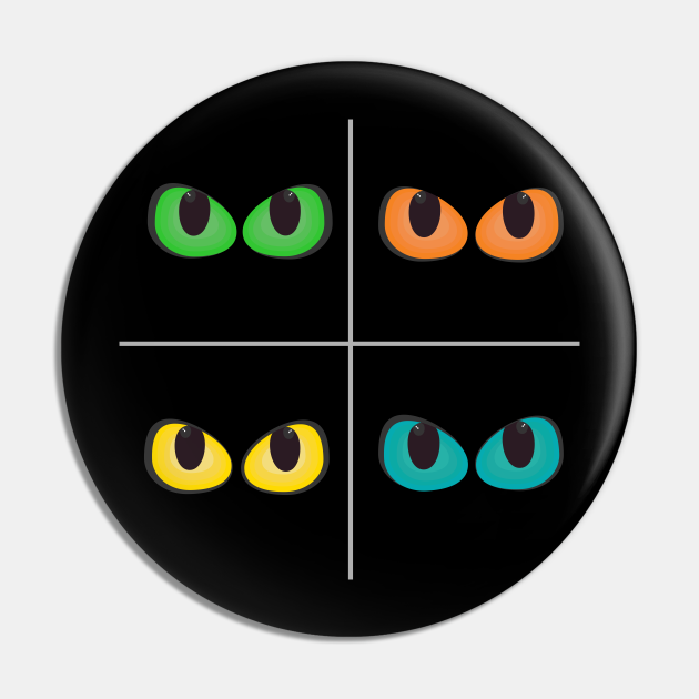 in the dark spooky eyes In The Dark Spooky Eyes Pin TeePublic