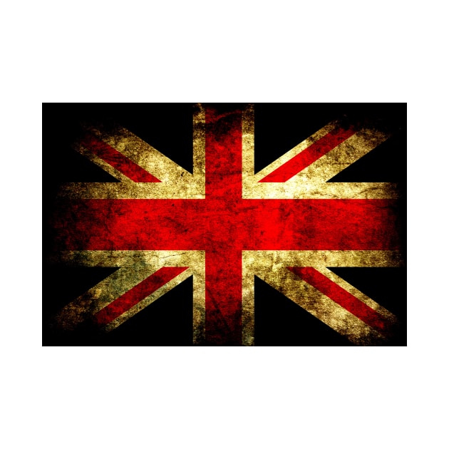 UK Grunge Flag by CPAULFELL