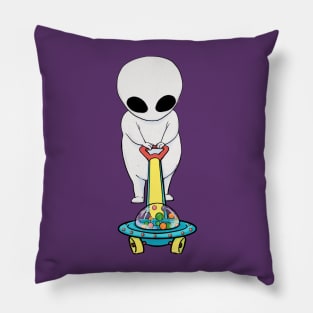 alien popper Pillow