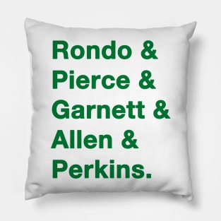 2008 Boston Celtic Greats Pillow