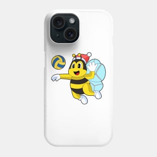 Bee Christmas Volleyball Phone Case