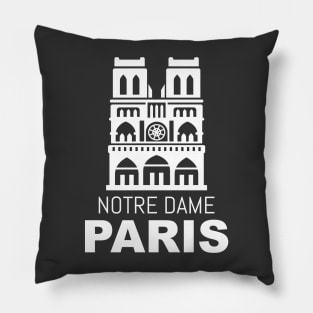 Notre Dame Paris France Pillow