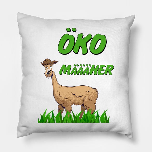 Öko Määäher Pillow by DePit DeSign