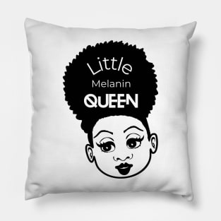 Afro Girl - Little Melanin Queen Pillow