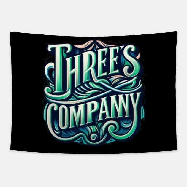 Threes company Tapestry by Fashionkiller1