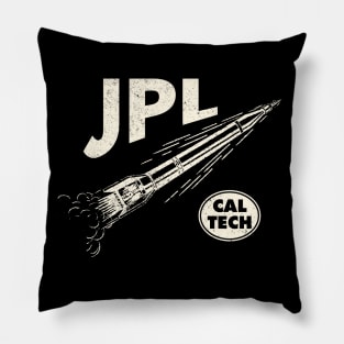 Vinatge NASA JPL 3 by  Buck Tee Originals Pillow