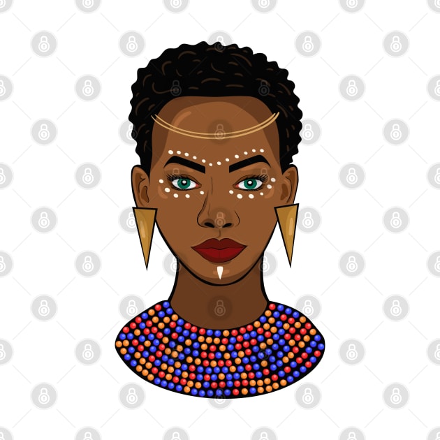 African woman 4 by Mako Design 