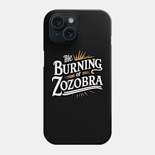 The burning of zozobra Phone Case