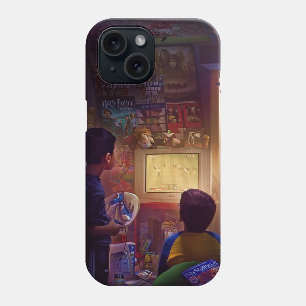 Pro Evolution Soccer 6 Phone Case by Rachid Lotf