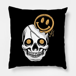 Smile skull Pillow