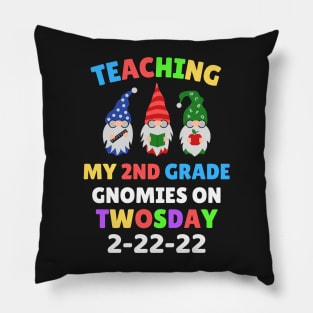 Teaching My 2nd Grade Gnomies on Twosday Pillow