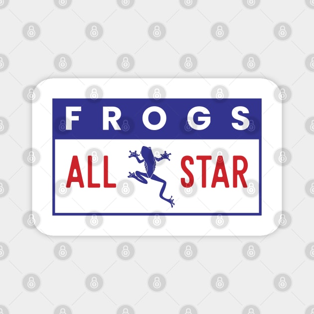 Frogs All Star Magnet by Stylecombinator
