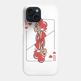 The Queen of hearts Phone Case