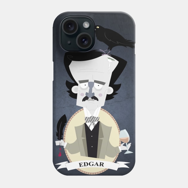 Edgar Phone Case by matteo75